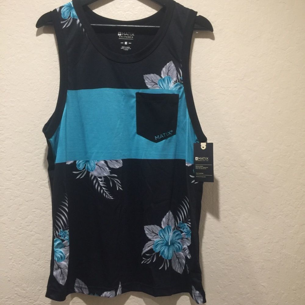 Matix Floral Muscle Shirt